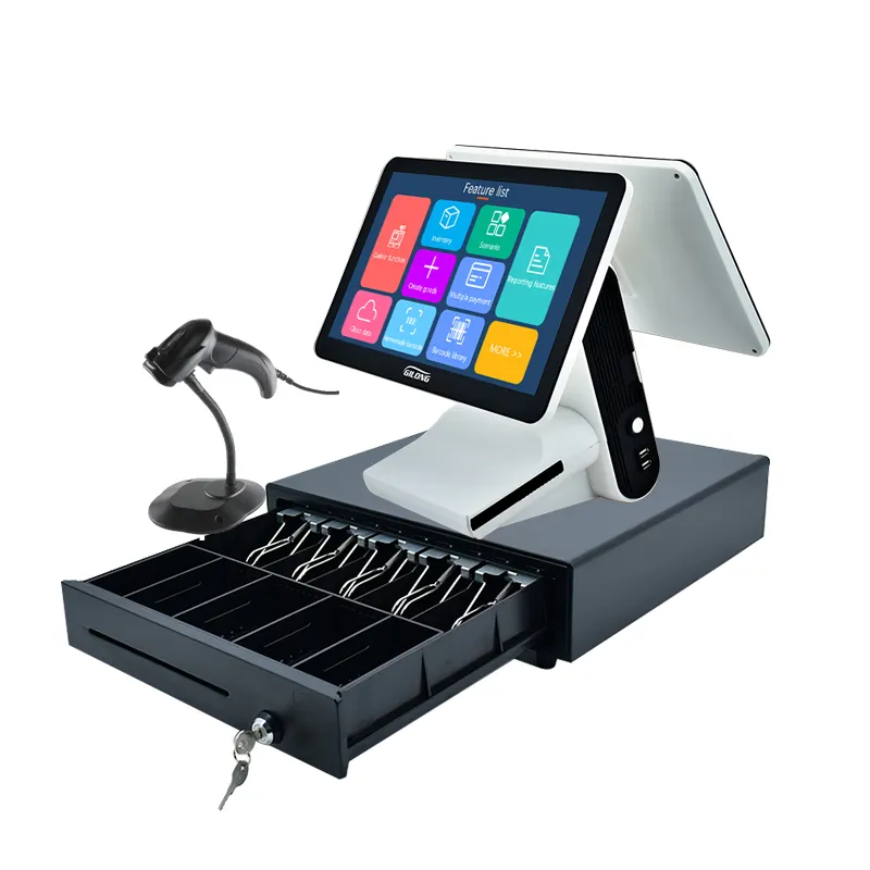 Gmaii Tablet Cheap Pos System Touch Screen Cash Register for Sale with Free Software