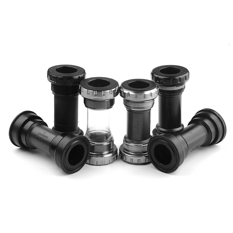 Кронштейн PROWHEEL BB68/86/73/92/86 для горного шоссейного велосипеда, 68/73 мм, подходит для оси 24 мм, нажимный зубчатый шаблон, Нижний Кронштейн BB