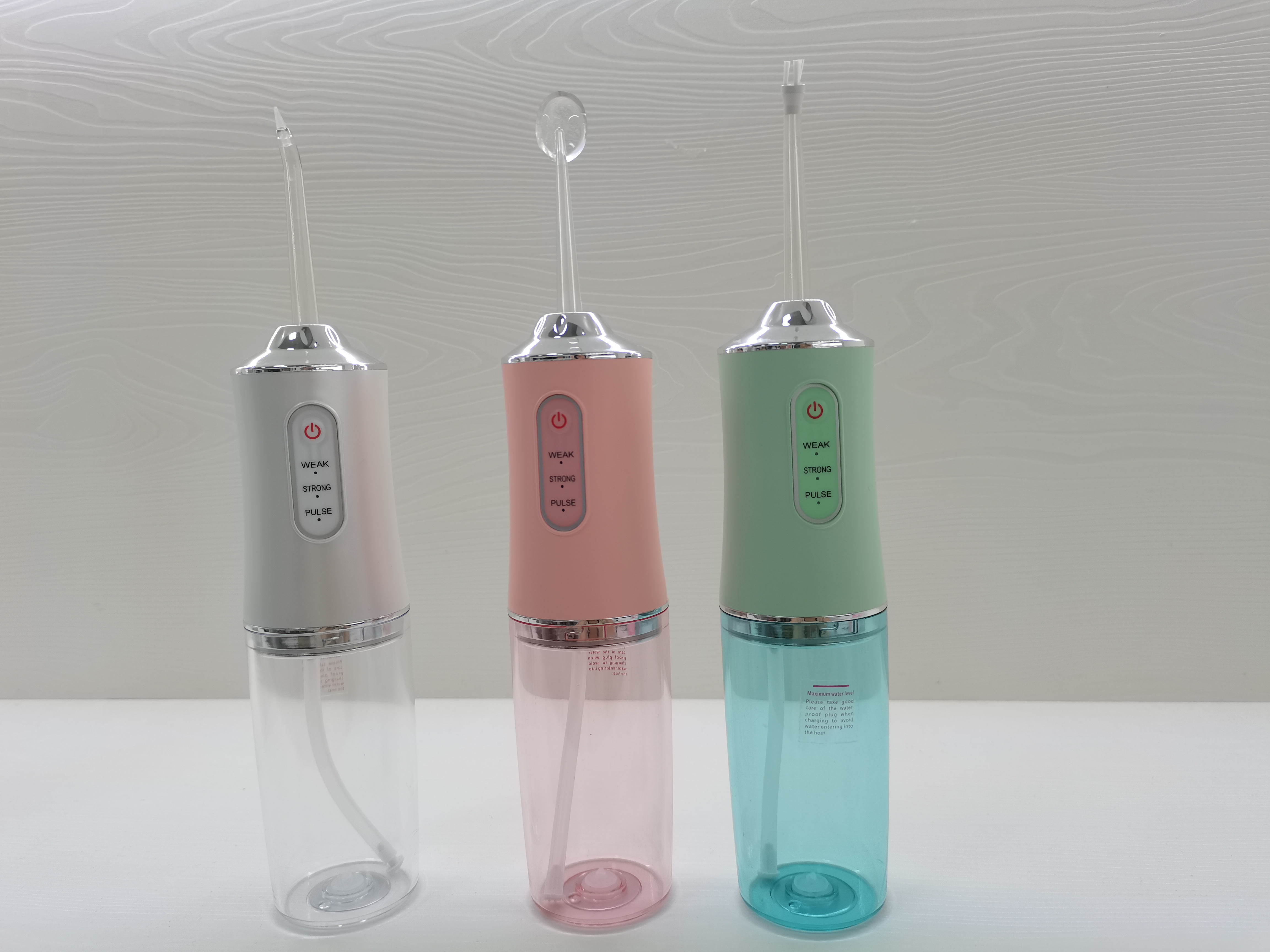 Professional Coreless Clear for Teeth Cordless Dental Water Flosser.