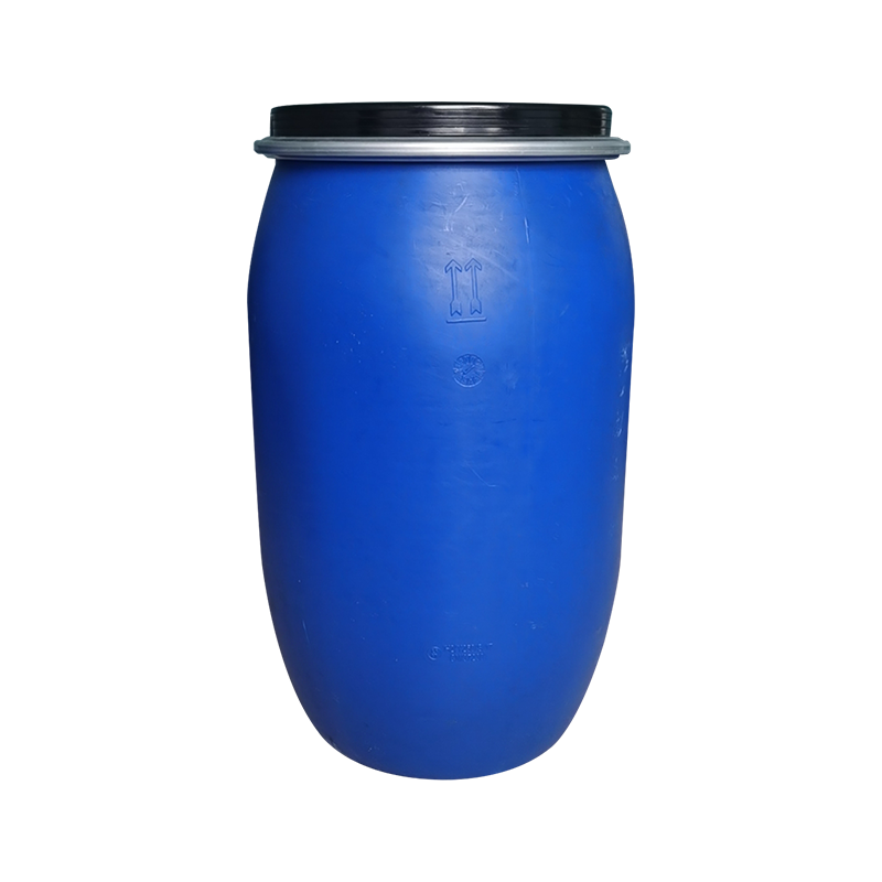 Brimful Volume 220L Open Top Blue Plastic 55 Gallons Drum / Plastic Barrel / 200L HDPE Open Top Blue Plastic Drum
