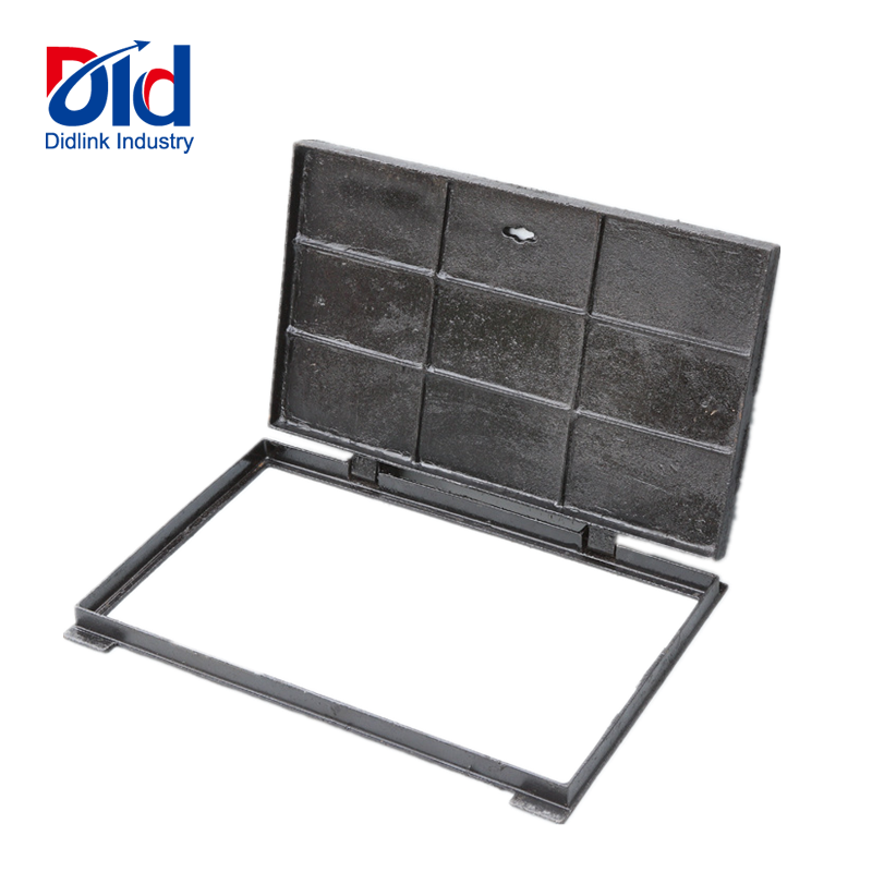 D400 600*600 Ductil cast iron square manhole cover