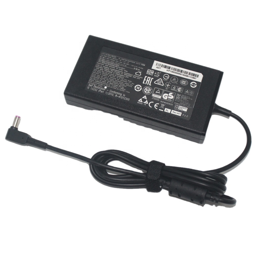 High Quality 135W AC Laptop Charger Power Adapter for Laptop with 19V 7.1A for Acer PC