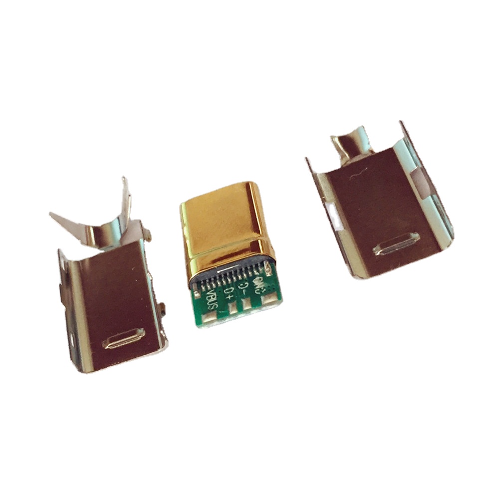 24-контактный 4-контактный разъем usb type c