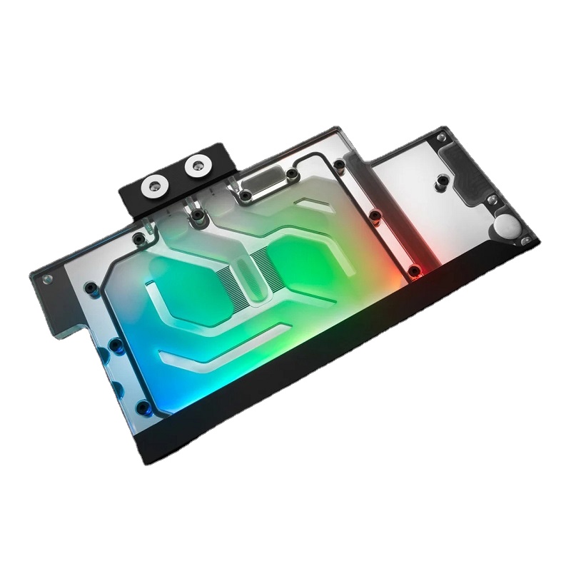 FM покупательской водной блока для gpu радиатор комплект Strix RTX 3080 3090 tuf RGB жидкостного охлаждения Система пластин для vga теплоотвода