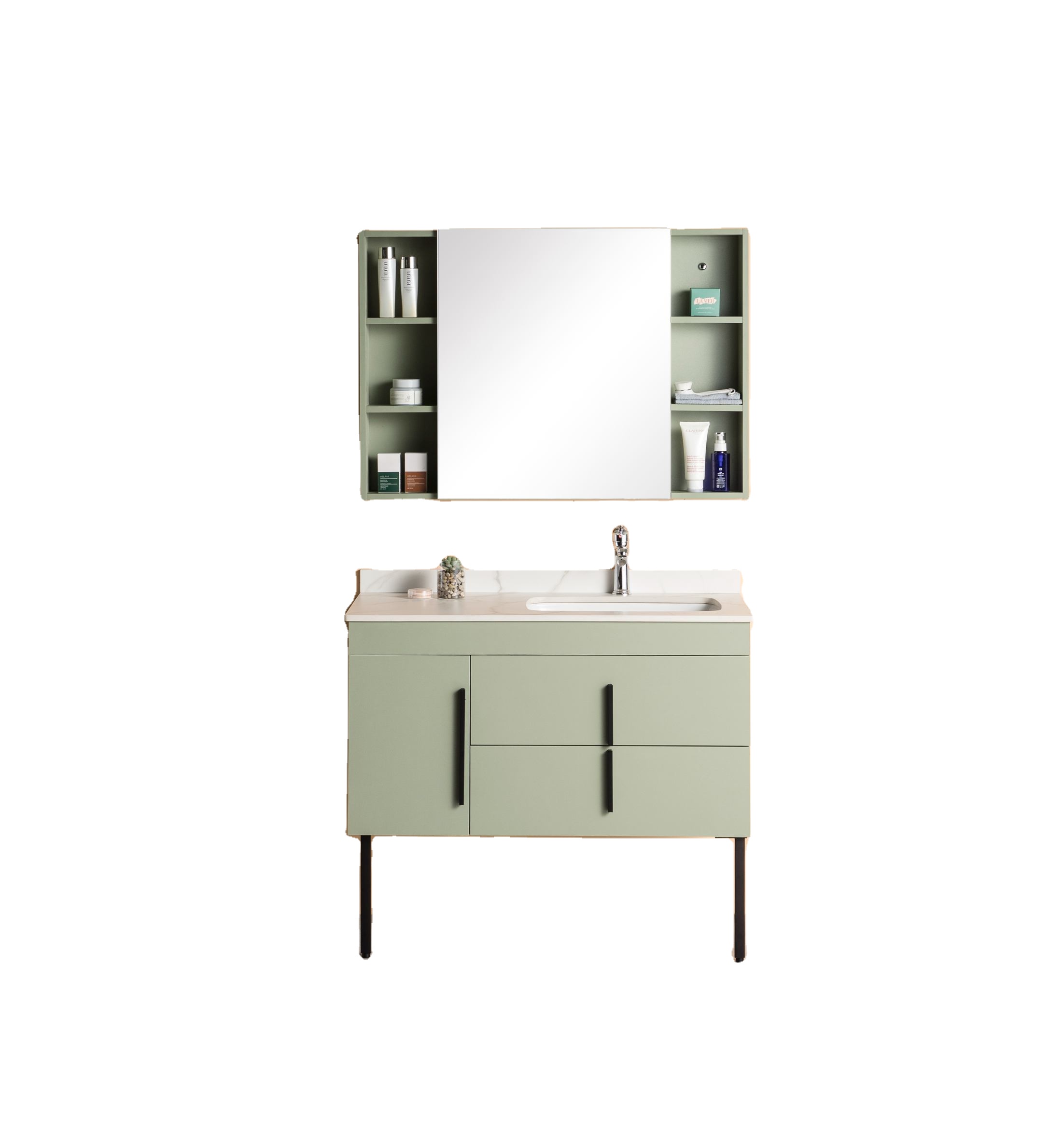 Vanity Combo floor standing cabinet wood floor stand bathroom cabinet
