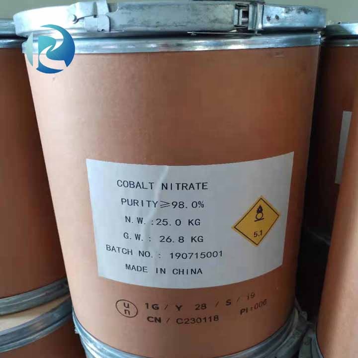 Высококачественный гексагидрат нитрата кобальта Co(NO3)2.6H2O CAS No.:10026-22-9 по лучшей цене