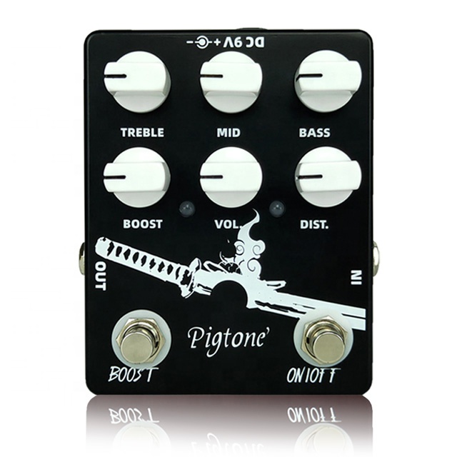 Pigtone PP-11 тяжелый металл педаль акустическая электрическая бас-гитара OEM гитарная педаль
