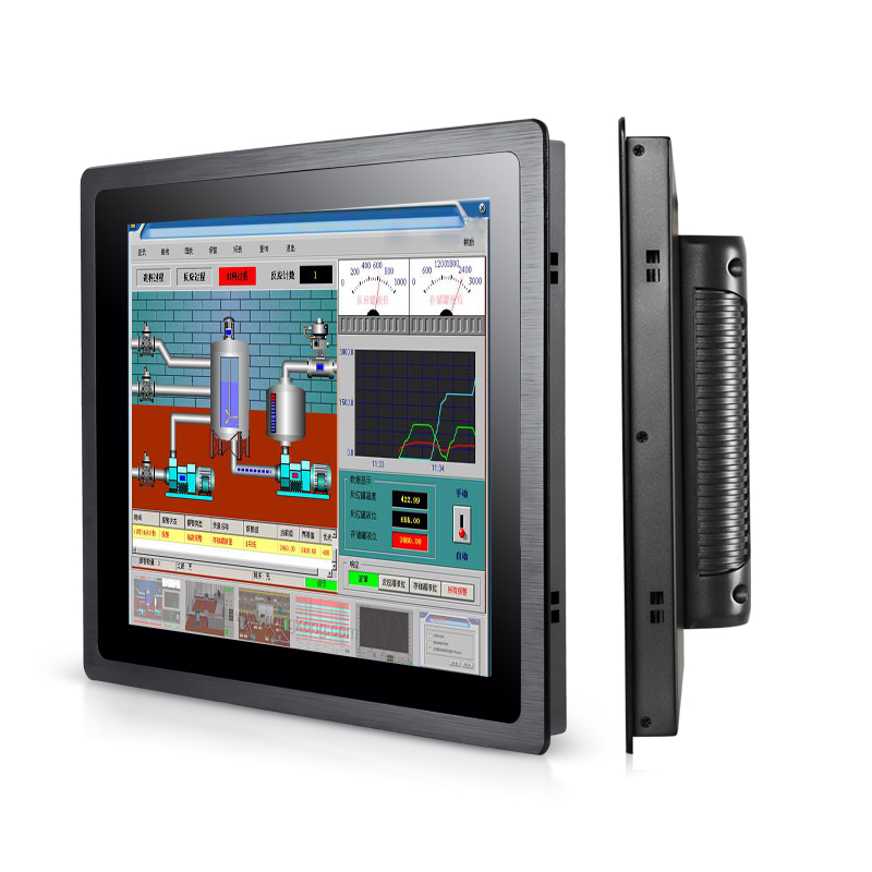 Touchthink marine ip65 waterproof 15 17 19 21.5 inch 1000 nits outdoor lcd industrial touch screen display monitor