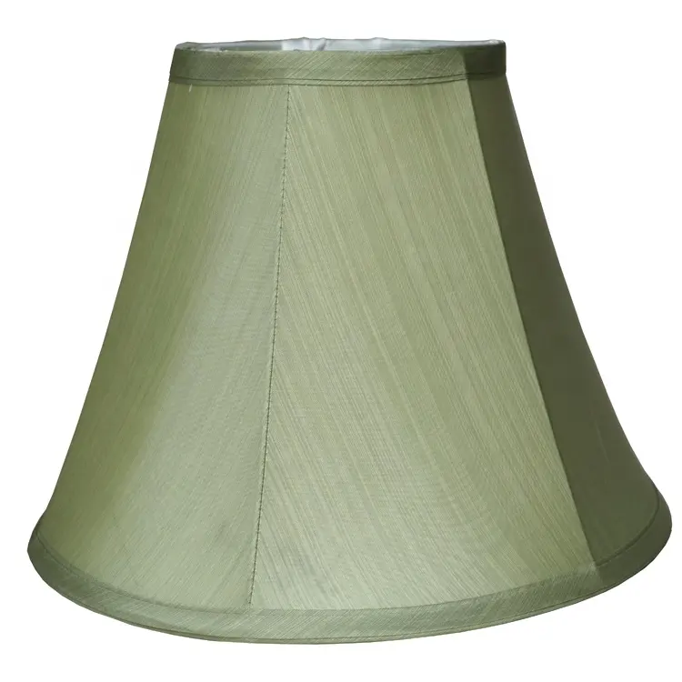 Dongguan Hot Sale Lighting Accessories Green Softback Fabric Table Lamp Shade Cover