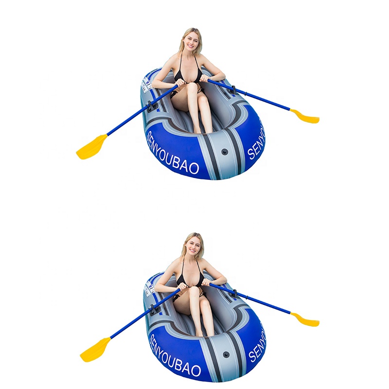 Fishing Kayak Folding Kayak Single Person Inflatable Portable Sport Kayak Canoe Boat Paddles for Summer Water Sports Using
