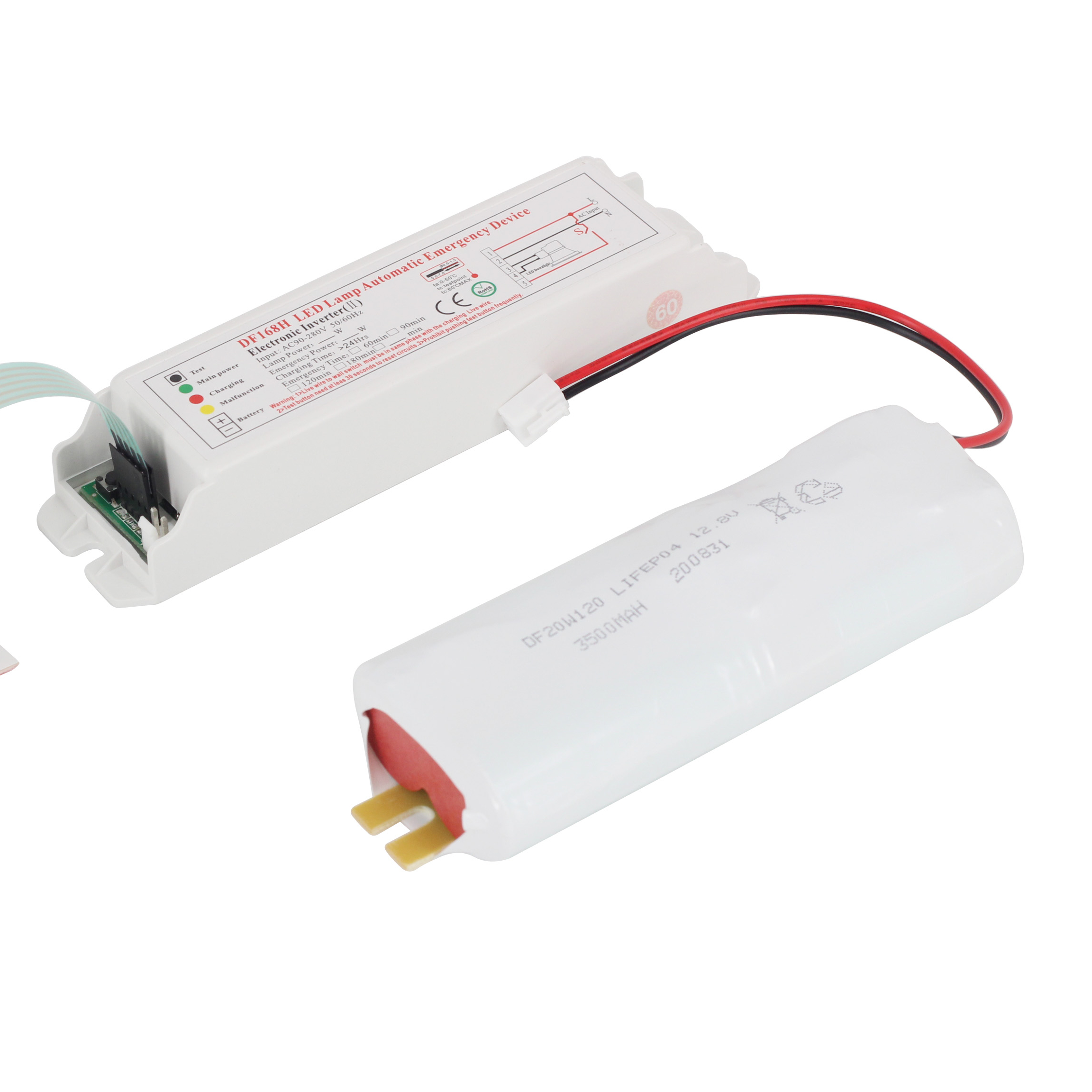Star CE certificate full emergency power DF168H 10~25W Emergency lighting converter