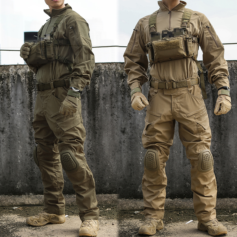 Emersongear Tactical Clothing Set Uniforms Training Shirt Pants Tactico Uniforme E4 Combat Tactical Uniform for Men