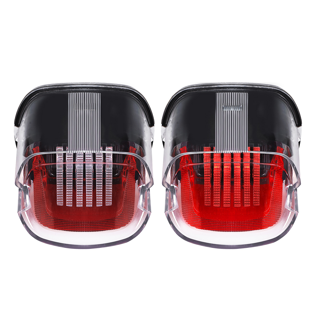 2021 Loyo Hover U Design Led Motorcycle Taillamp with Sequential Turning Light EMC Taillight Brake Light for Harley Davidson