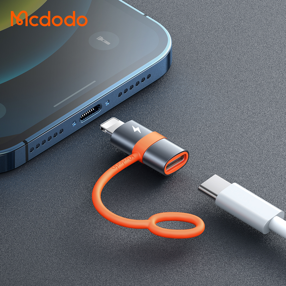 Mcdodo съемный силиконовый соединитель Type-c к светильнику ning PD 36 Вт адаптер для быстрой зарядки для iPhone