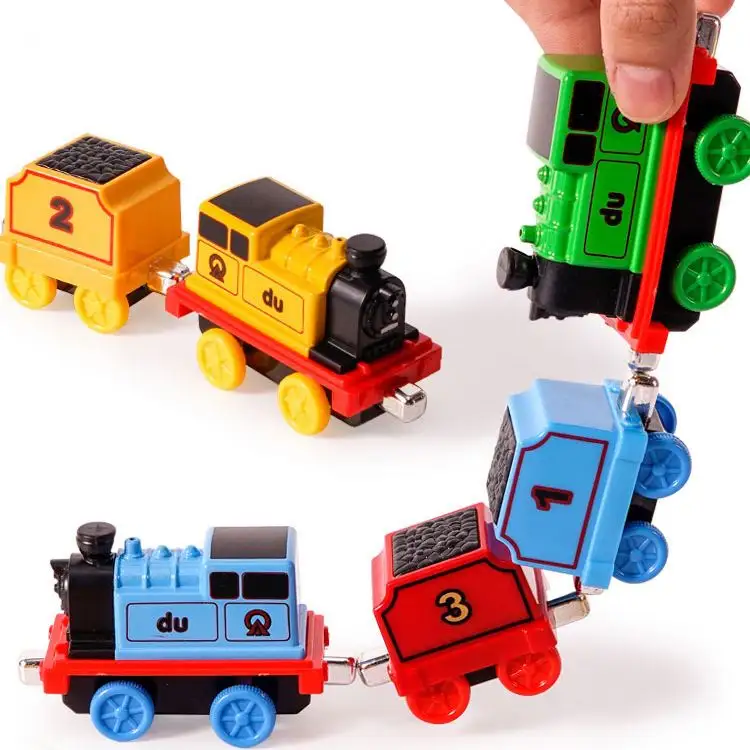 2021 New Product Plastic Interesting Car Toys Electric Train Magnetic Train Sets Toy For Kids