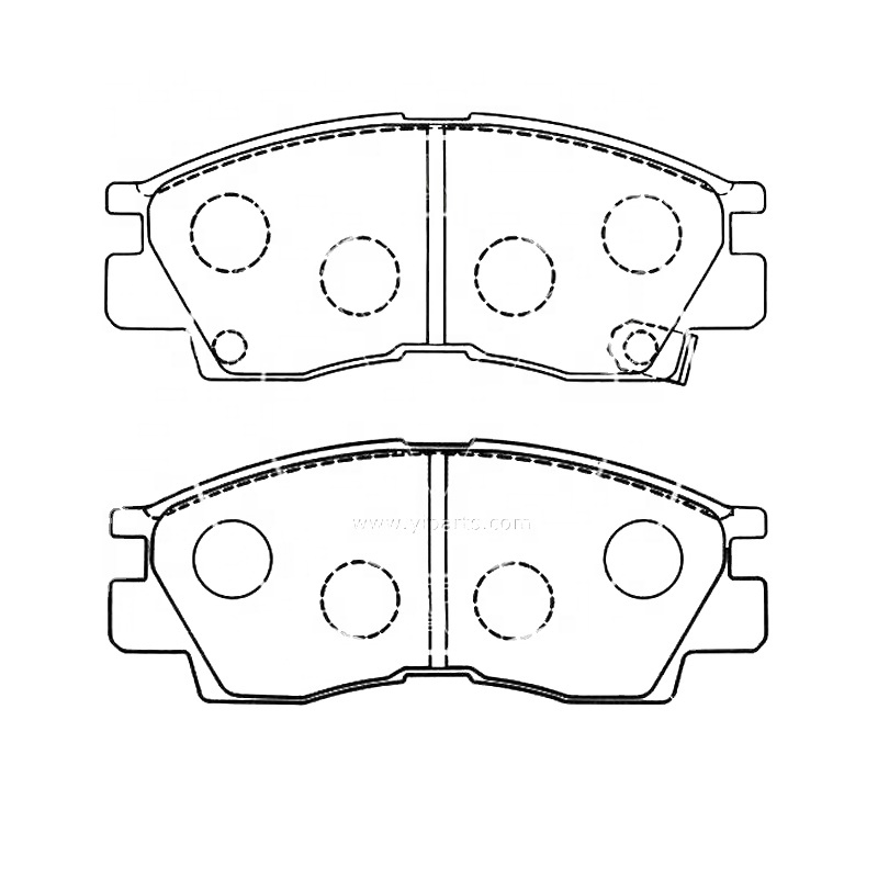 Sdcx тормозных колодок D475-7356 для MITSUBISHI ECLIPSE/Саппоро/SPACE RUNNER /Eclipse / Galant / Sigma