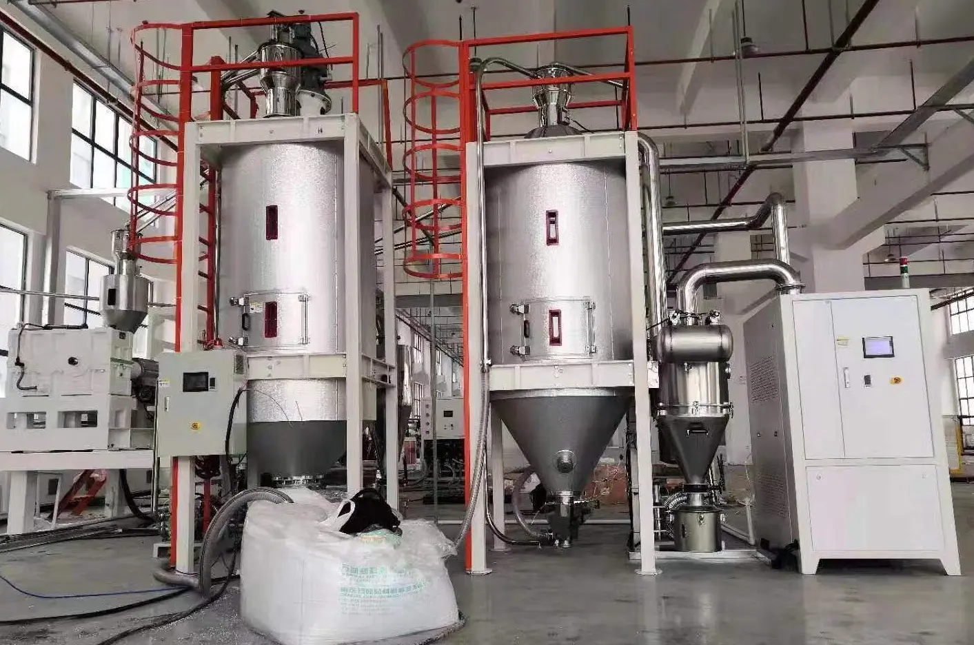 Sevenstars high quality plastic recycling PET crystallization and drying machine for sale