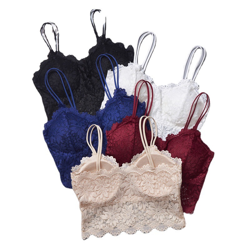 Women Underwear fashion girl comfortable wire free one-piece bra seamless bra laser cut woman bra set