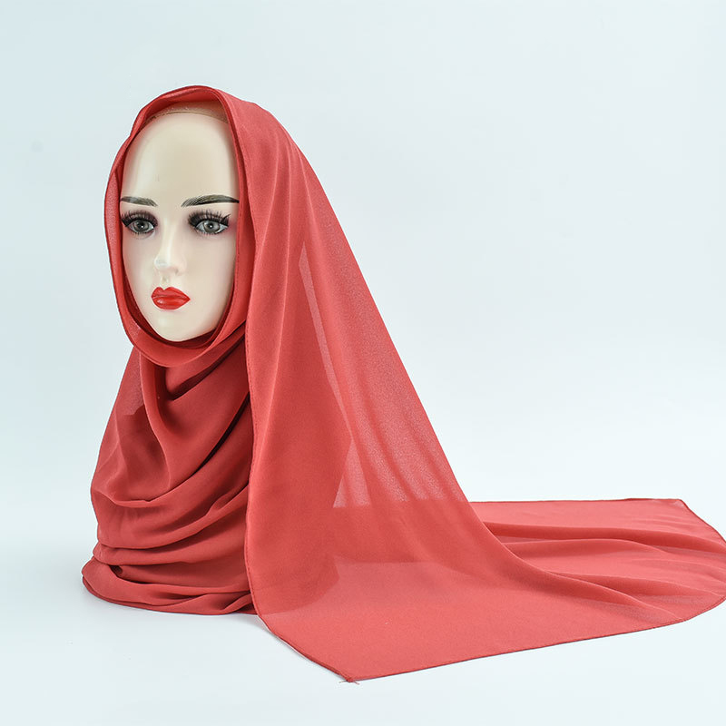 Wholesales Pleated Head Wrap Vietnam Muslim Hijab Turban Girl Hair Accessories