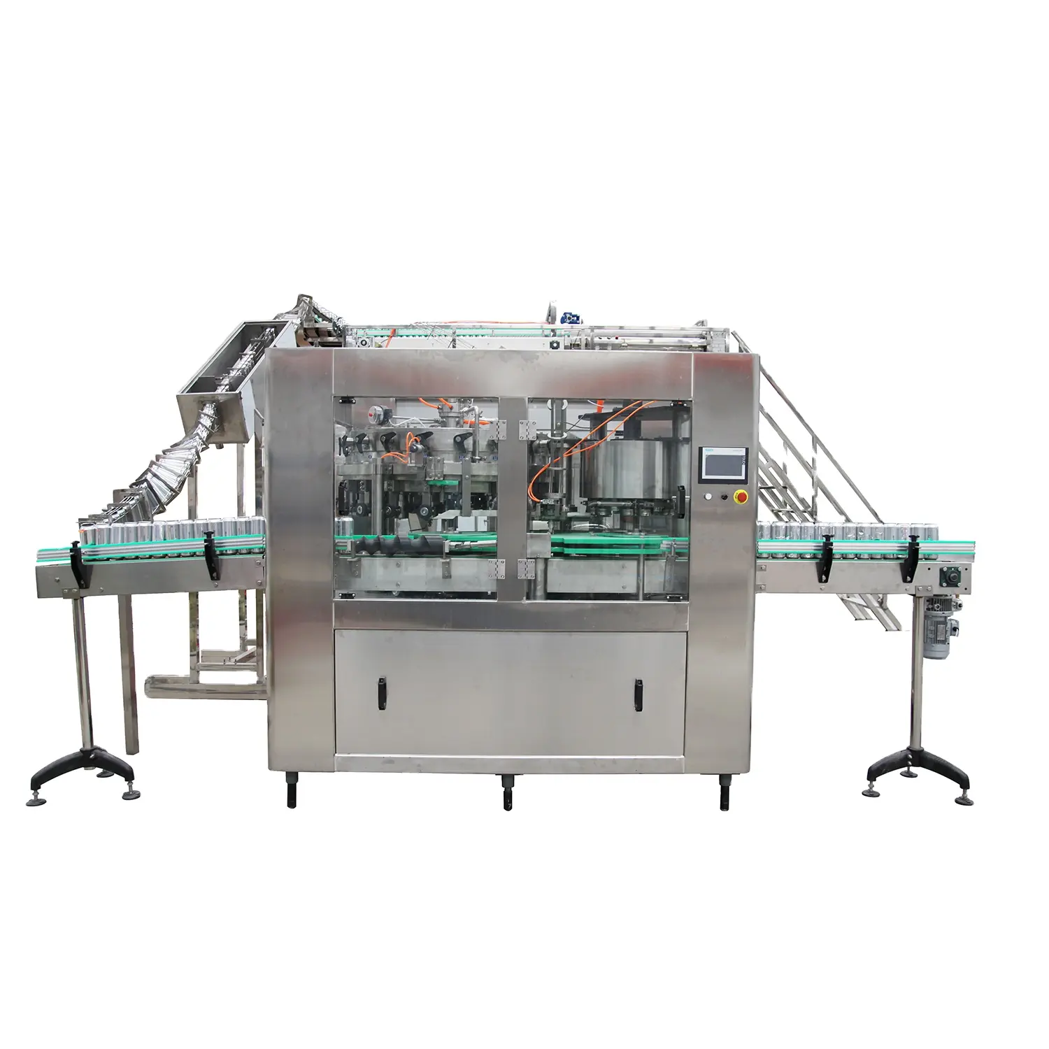 Easy maintenance Automatic canning production line