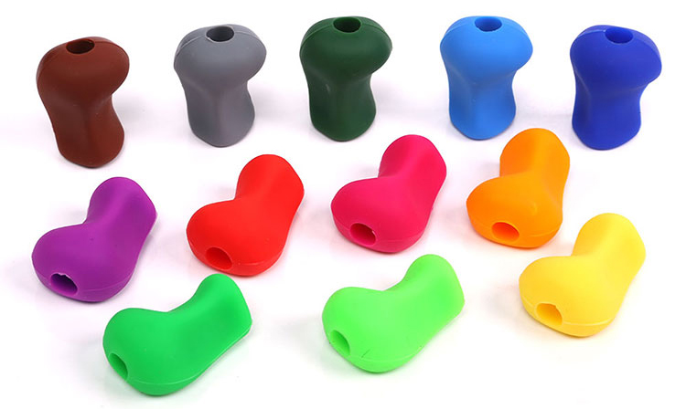 Hot Selling Children Handwriting Stationery Colorful Various Shapes Pencil Grip