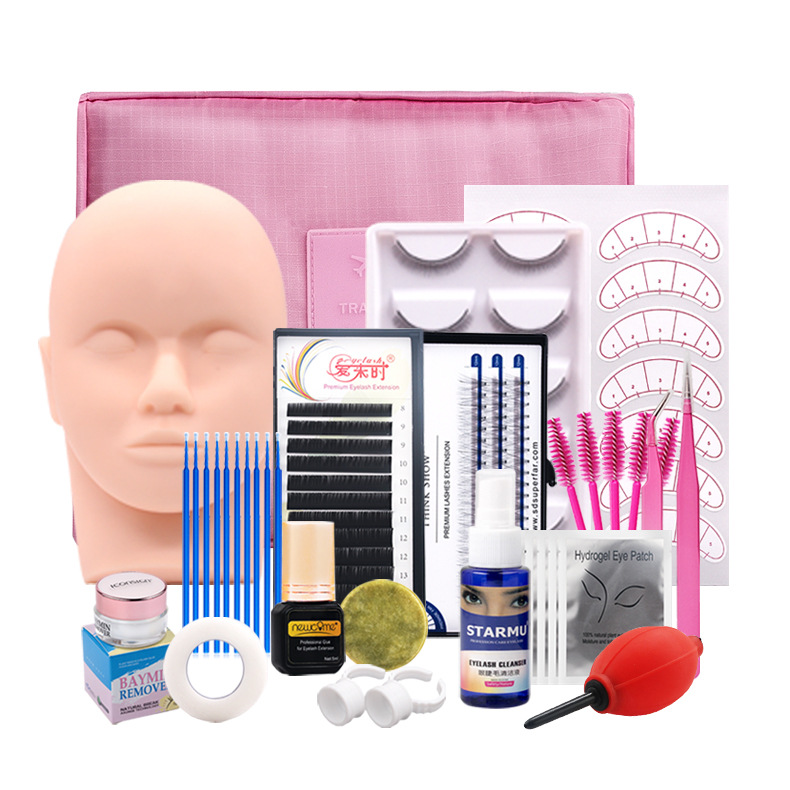 luxury full lash kit tools customized private label oem odm high quality eyelash extention kit set