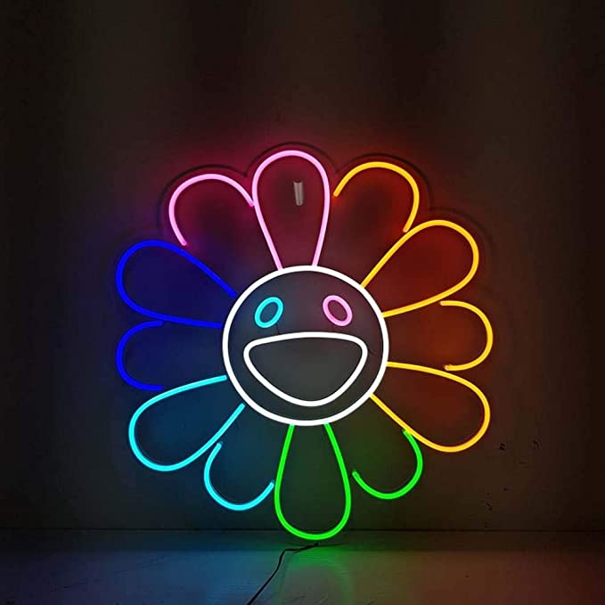 2021 Fashion Design takashi murakami Custom Neon Led Sign for store home