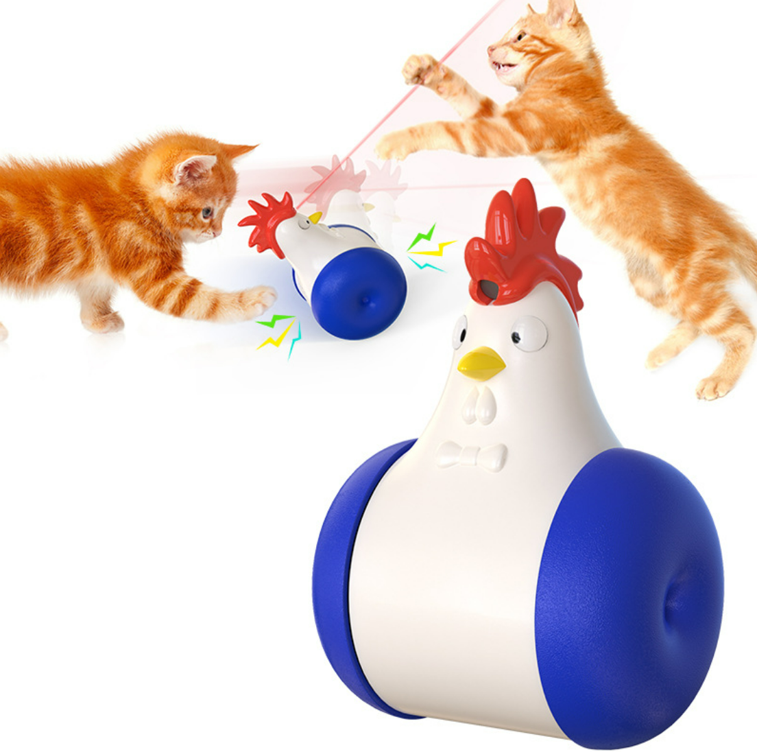 Laser infrared electric cat toy