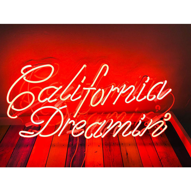 Fashion custom letter acrylic neon advertising light custom pvc/acrylic custom neon sign for room