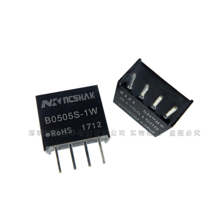 Новый оригинальный B0505S 1W 5V, модуль источника питания с 4 Pin B0505S-1W изолированный преобразователь модуль