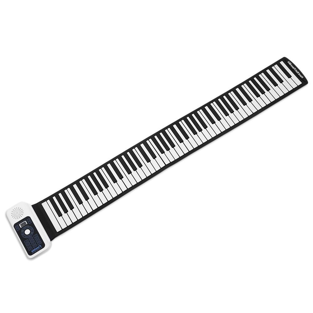 Digital Roll Up Mini Keyboard Small Usb Silicon Portable Children Baby Toy Piano