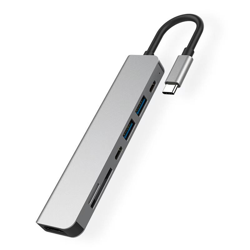Горячая Распродажа, несколько адаптеров 2,0 3,0 dock-c C/PD/SD/TF 3 4 5 6 8 7 в 1 hub 4k usb-c type usb c hub для macbook