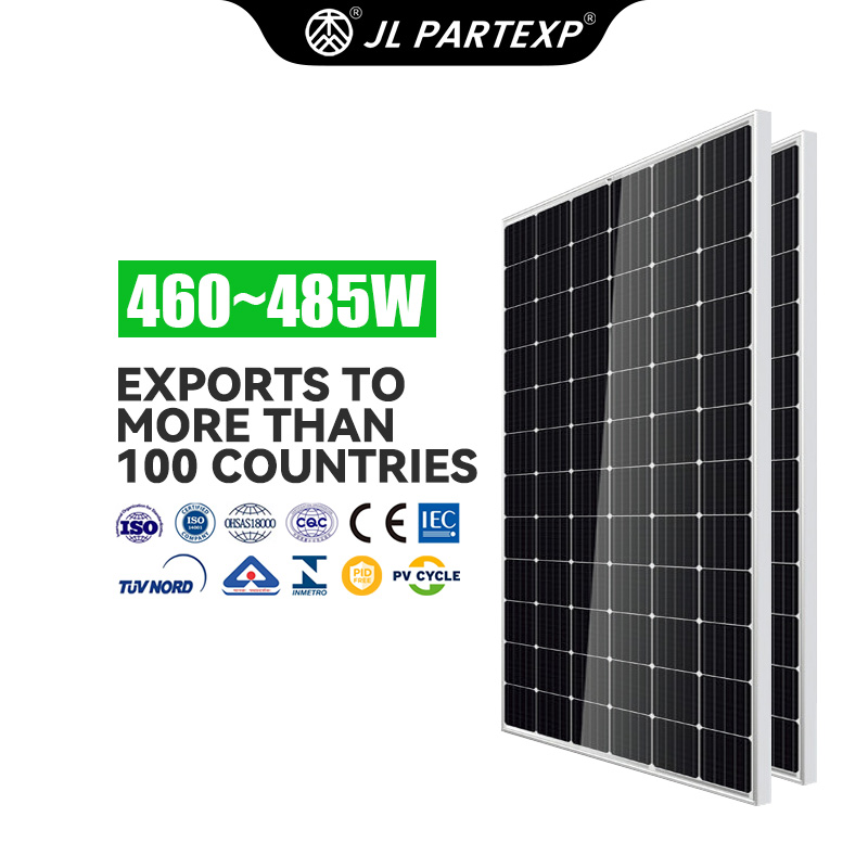 460 Вт 465 Вт 470 Вт 475 Вт 480 Вт 485 Вт солнечная панель PV Фотоэлектрические модули для установки на крыше