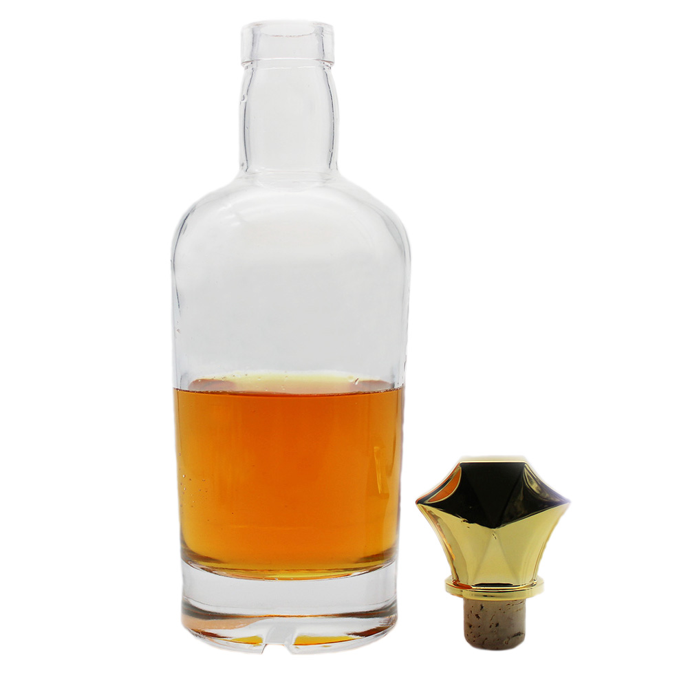 Продажа с завода, стеклянная бутылка для водки, Джина, виски