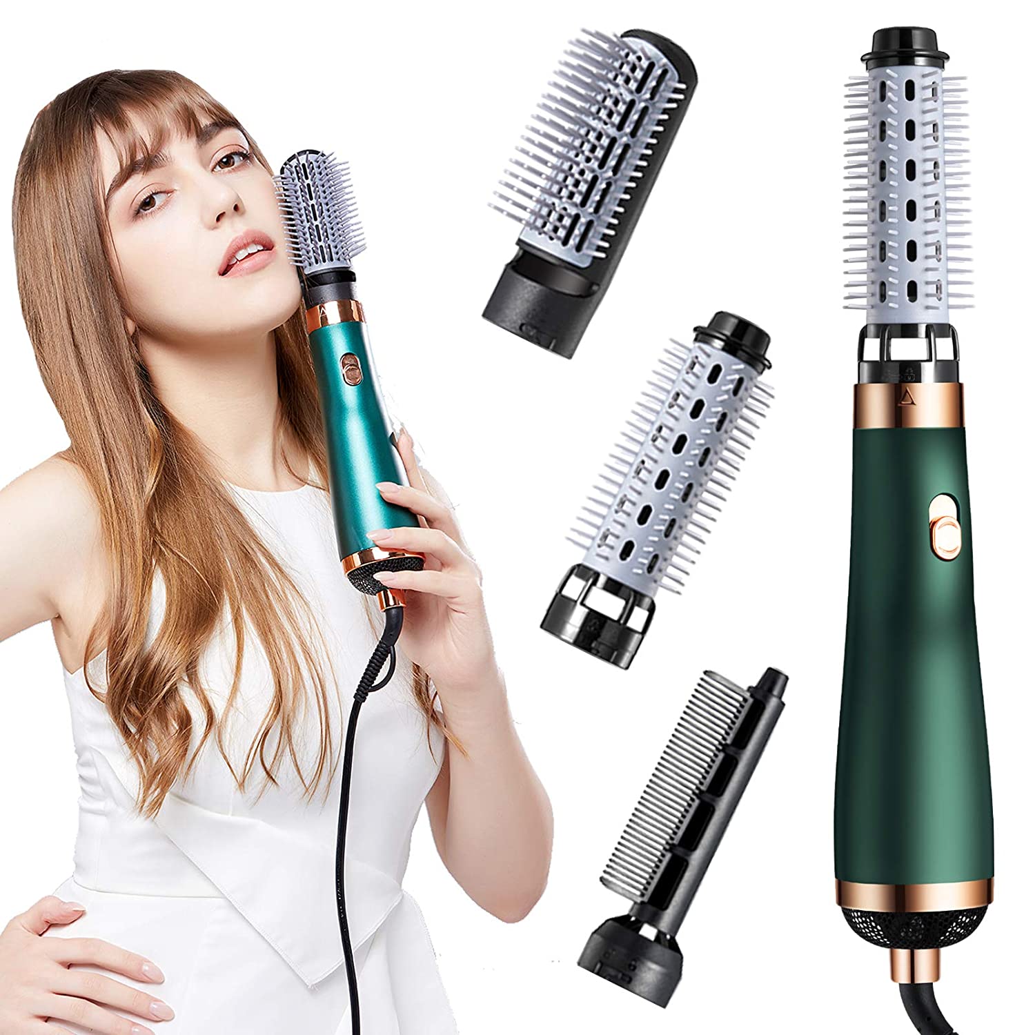 Amazon newest Upgrade hot Styling Brush and Volumizer 5 in1 Electric Hair Dryer Brush