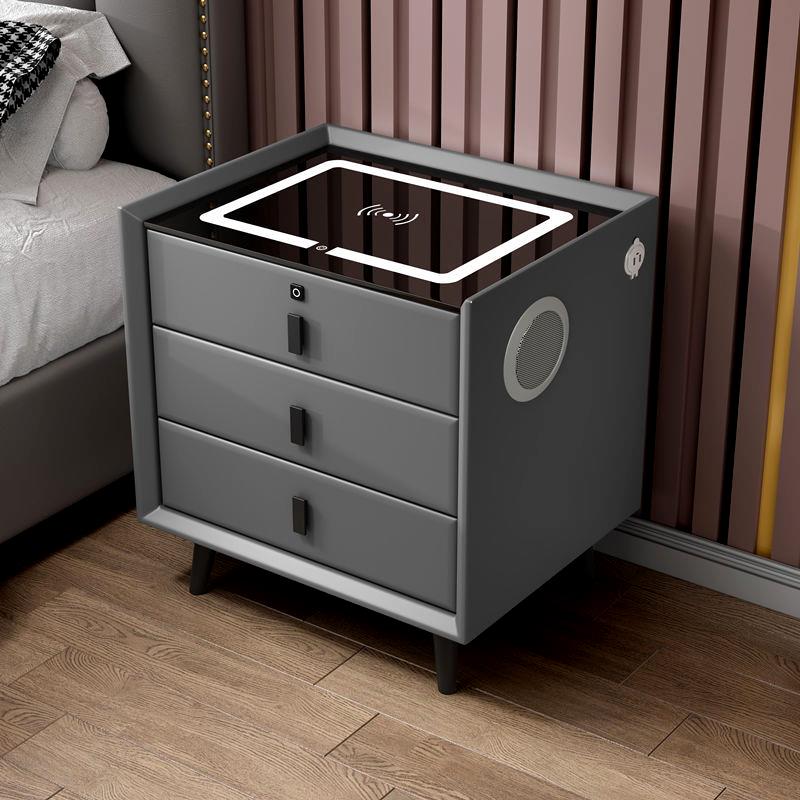 2024 smart bedside table cabinet