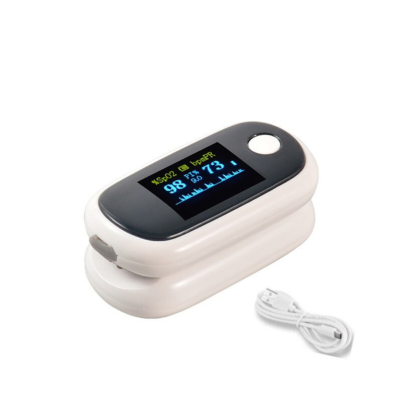 Fast Charging USB Rechargeable Finger SpO2 Monitor Pulse Oximetro
