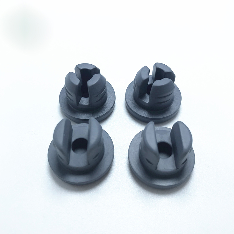 20mm gray silicon rubber stopper for medical injection vials