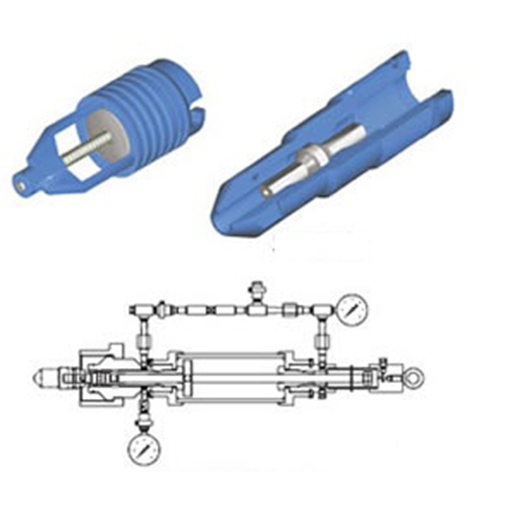 Wellhead BPV lubricator running tools / Back pressure valve lubricator for Oil well Drilling