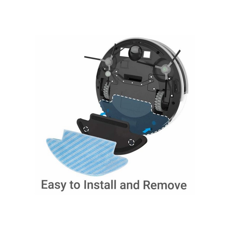 Тряпки для швабры, коврик для мытья для робота-пылесоса Lefant M210/M210B/M213/OKP K3