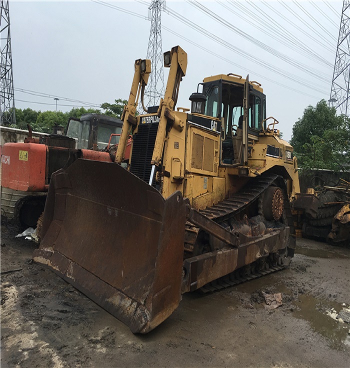 Гусеничный бульдозер хорошее состояние caterpillar D8R бульдозер горячей продажи в Малайзии распродажа дешёвый бывший в употреблении бульдозера