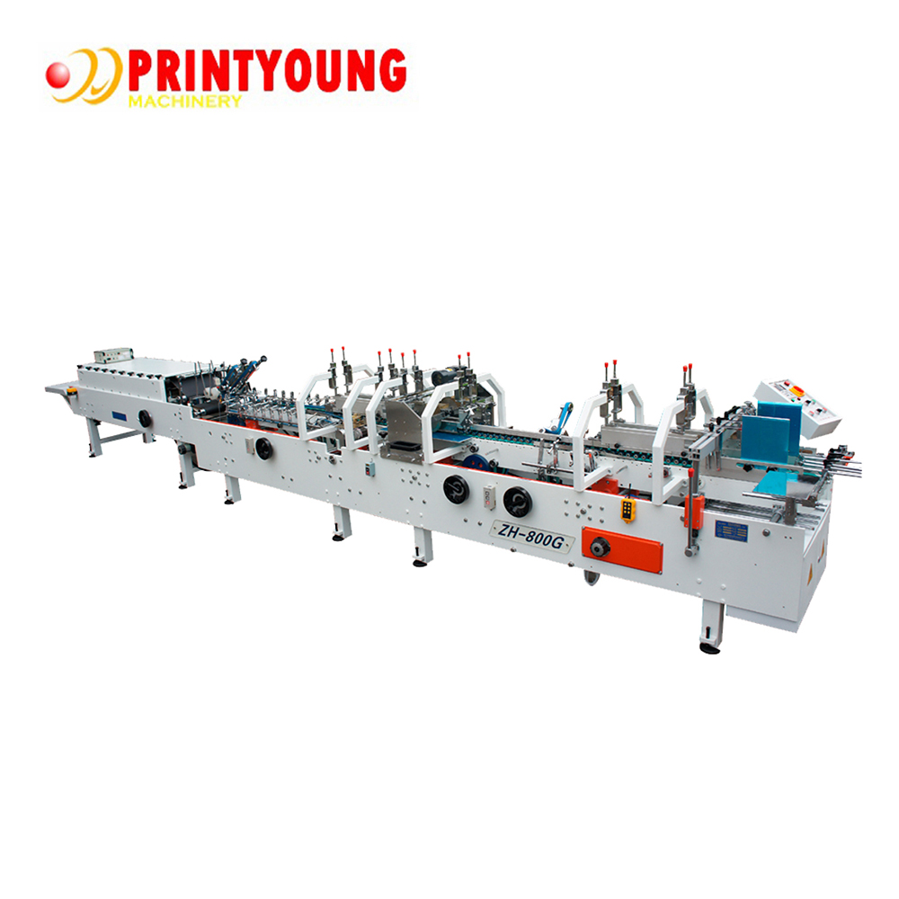 Automatic Folder Gluer with Crash Lock Bottom