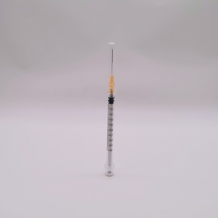 Цена за комплект дешевые запас 1 мл медицинская одноразовый шприц с иглой для использования в медицинских целях от фабрики Китая