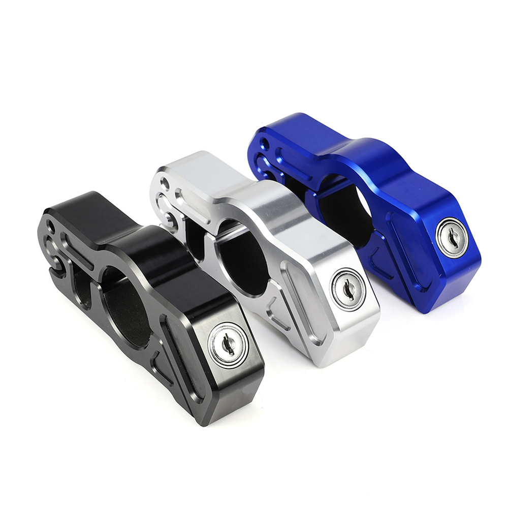 Motorcycle handlebar lock