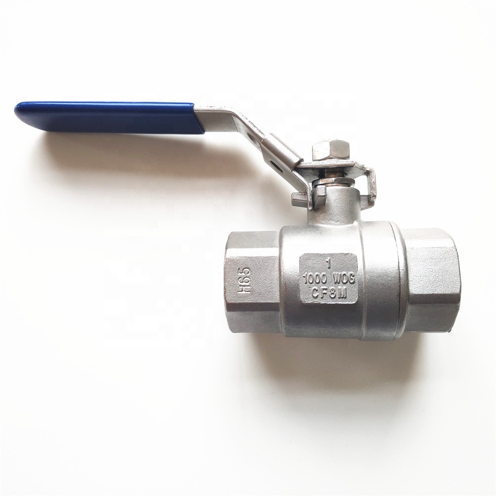 1000wog PTFE уплотнение из нержавеющей стали, 1 предмет, комплект из 2 предметов, 3 предмета, 1/2 ''1 BSP NPT цена шаровой клапан 3-сторонний выход 1-way 2-полосная для резервуара для воды/сантехническое оборудование/туфли-лодочки