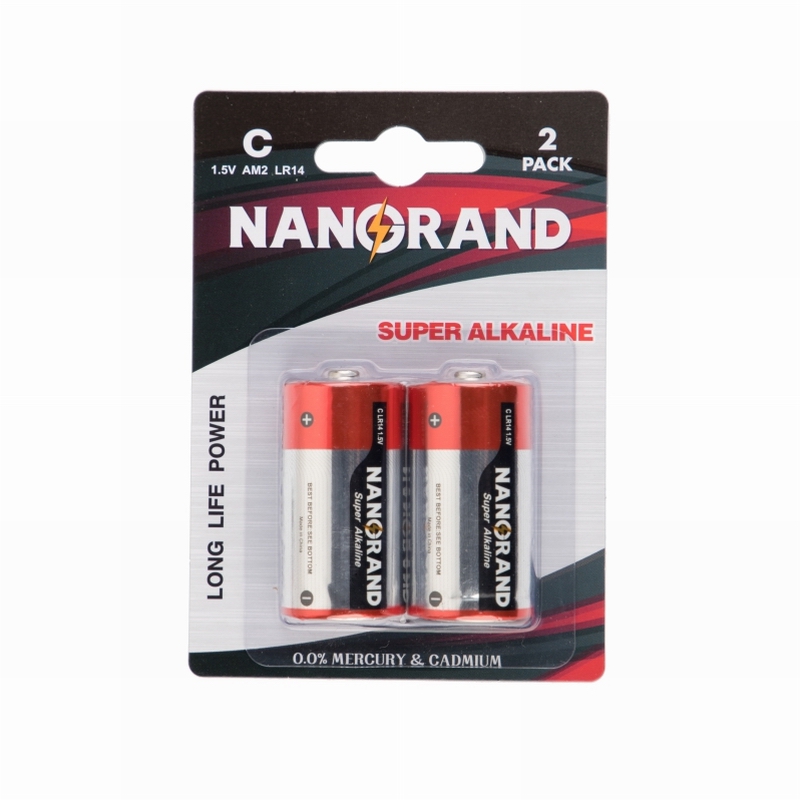 Хорошие продажи, новый тип, оболочка из алюминиевой фольги 1,5 v C lr14, размер щелочных батарей