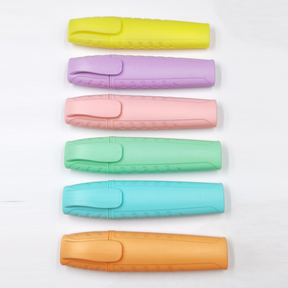 Customized pastel highlighters text markers for school and office
