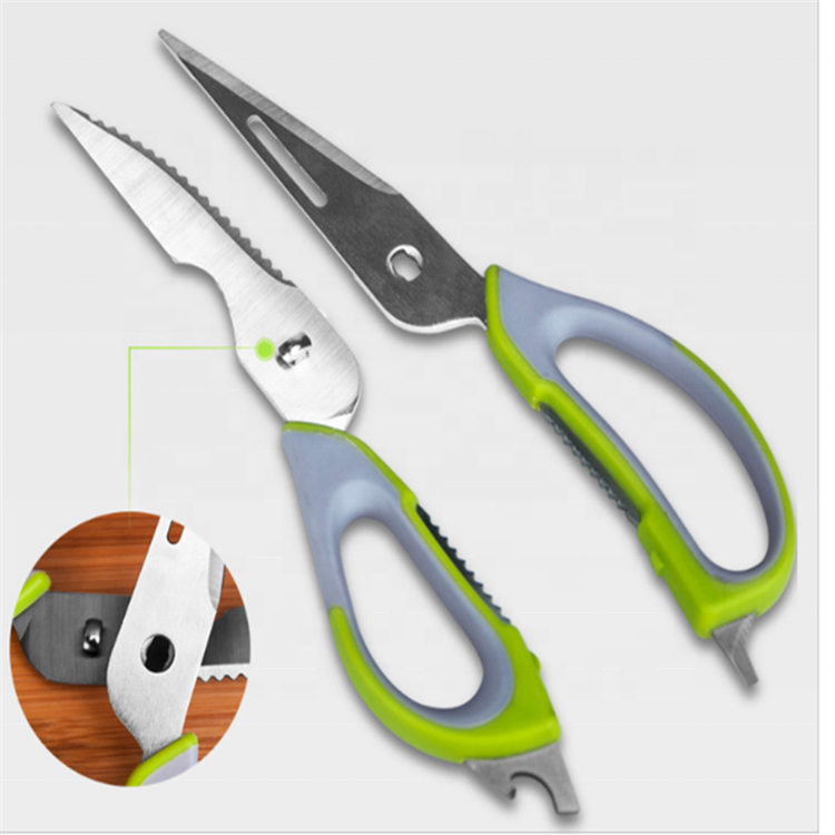 Напрямую с фабрики продаж Съемная Scissor TPR ручка кухня ножницы с Megnetic крышка