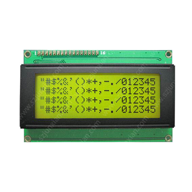 Small size 20*4 character LCD screen module segment 20x4 LCD character display