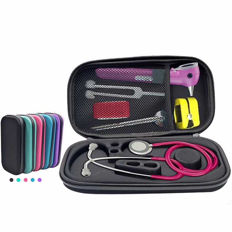 Custom Wholesale eva hard medical protective littmann stethoscope carry bag stethoscope storage case
